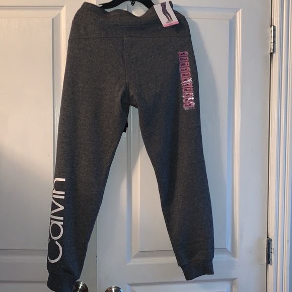 Calvin Klein sweatpants new with tags size small gray - Picture 3 of 5